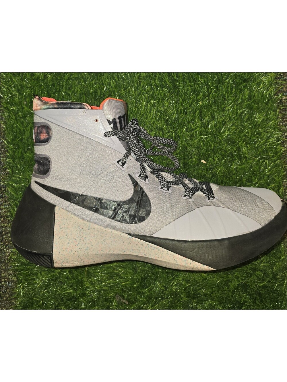 Nike Hyperdunk 2015 Limited 'Paris' Grey High Top Sneakers Size 11 803151-505